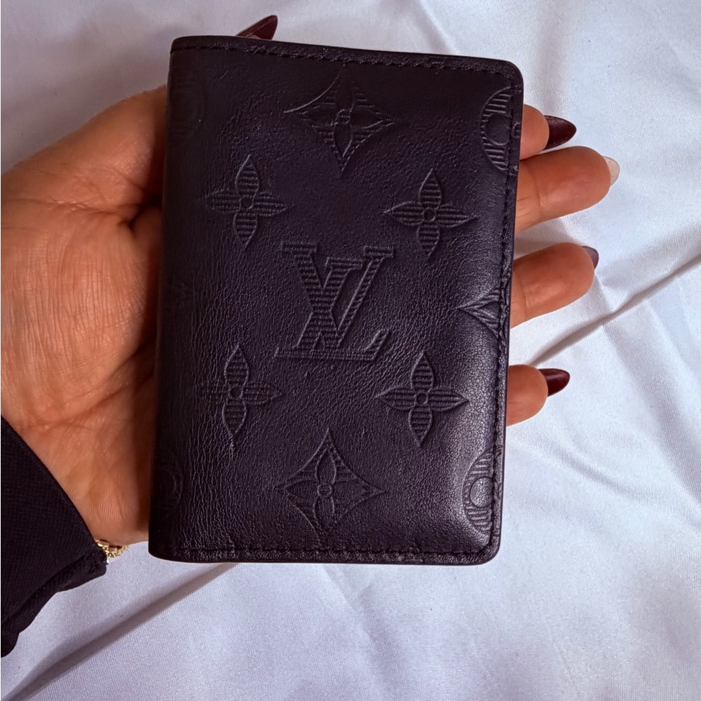 Louis Vuitton Dark Monogram Card Holder